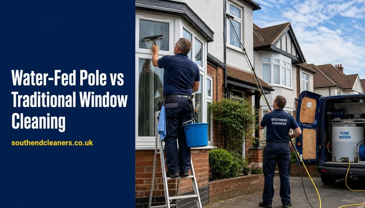 Cover image for “Water-Fed Pole vs Traditional Window Cleaning”