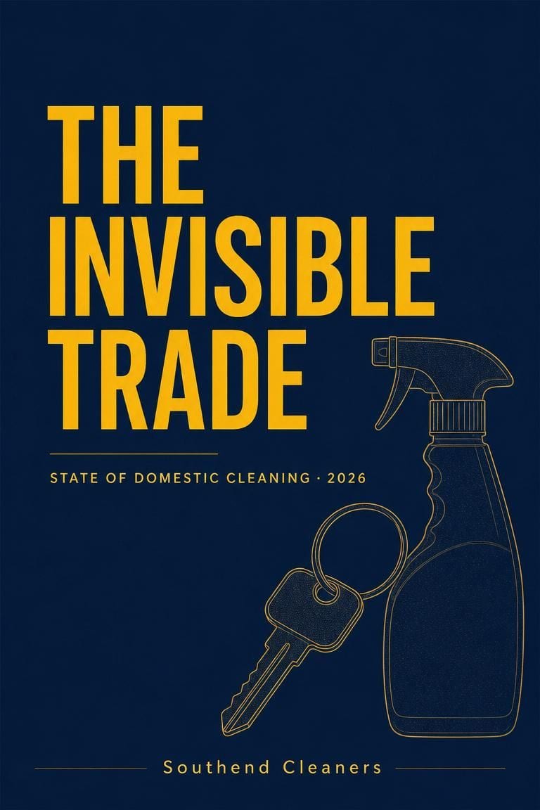 Cover of The Invisible Trade — State of Domestic Cleaning 2026 white paper
