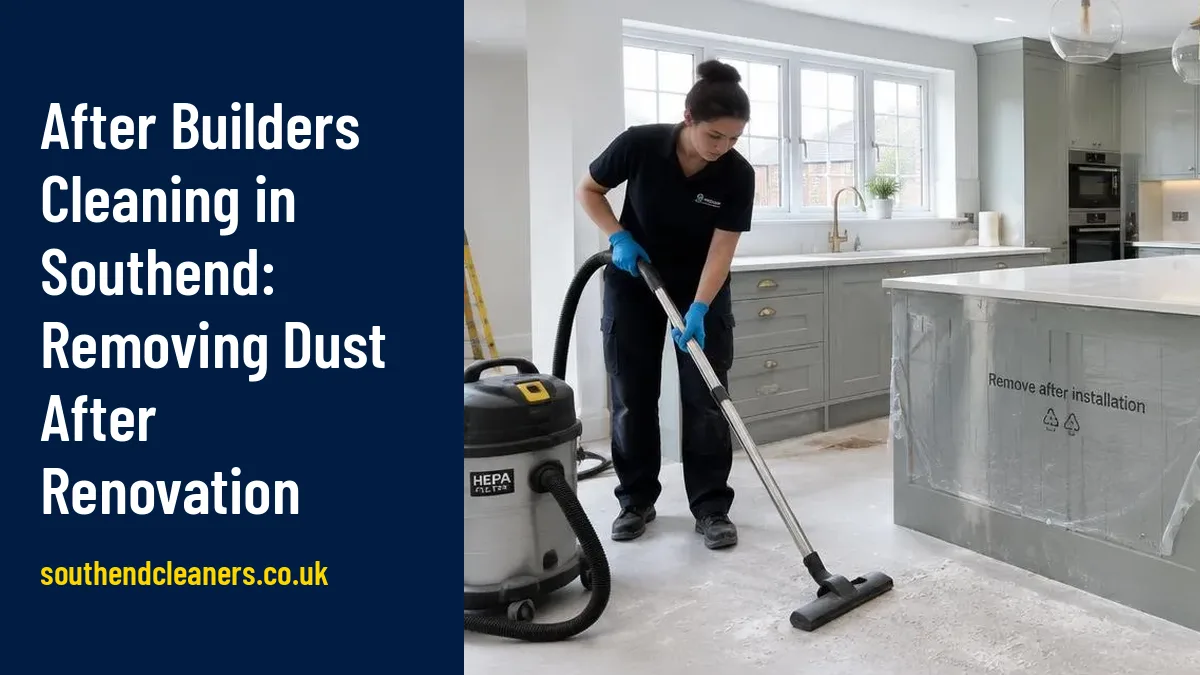 Cover image for “After Builders Cleaning in Southend: Removing Dust After Renovation”